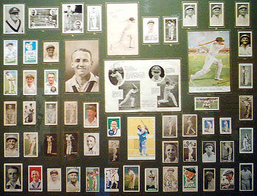 the bradman card collection