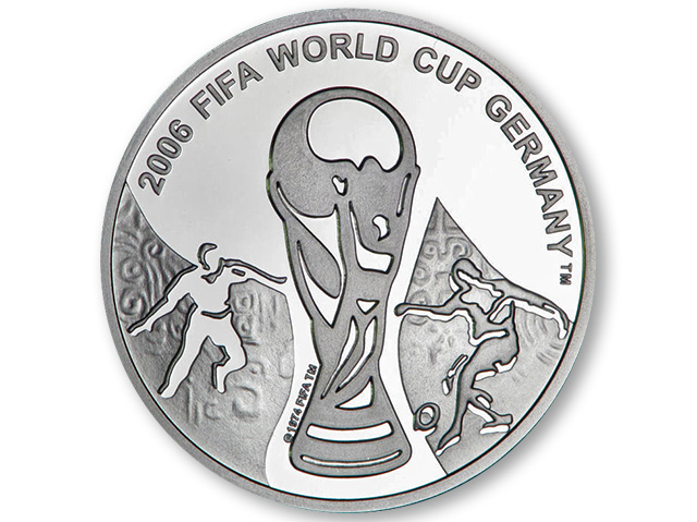 2006 World Cup coin from Georgia