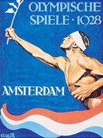 1928 Olympic Games Poster