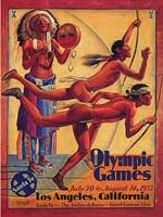 olympic poster from LA