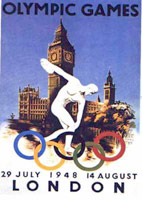 1948 olympic poster