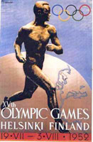 1952 Olympic Games Poster
