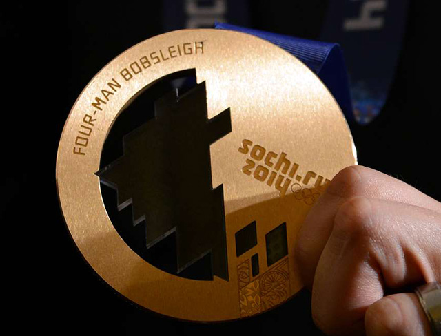 Sochi Olympic Games medal 