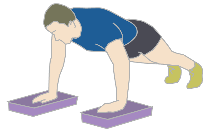 the push-up exercise