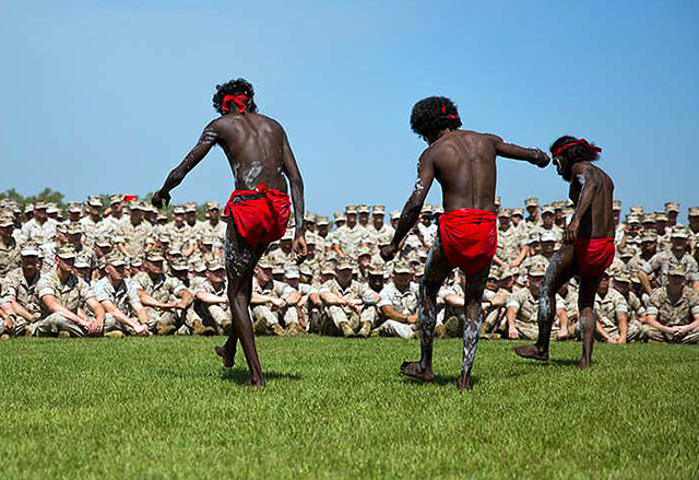 Aboriginal dancers