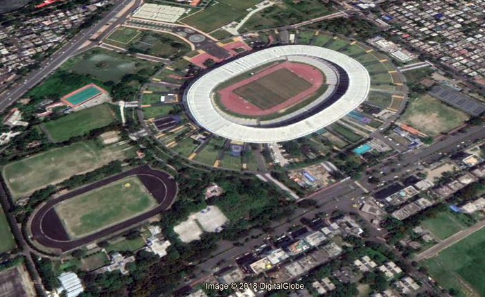 View of Kolkata's Salt Lake stadium