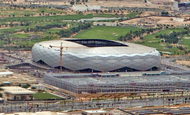 View of Qatar's Education City Stadium