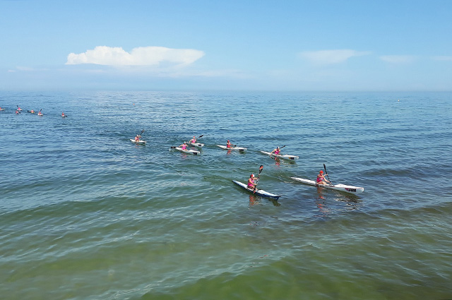 sea and surf kayaking