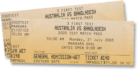 test match tickets