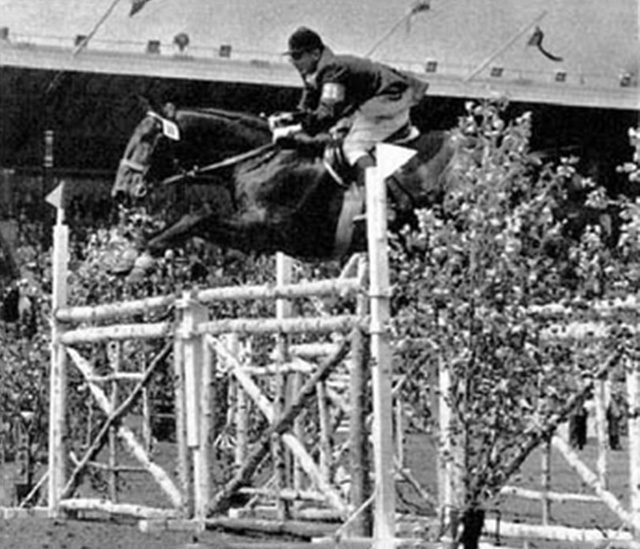 Equestrian event in Stockholm 1956