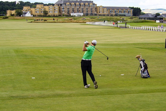 playing at St Andrews