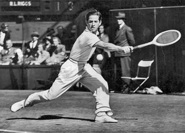 Bobby Riggs winner of Wimbledon in 1939