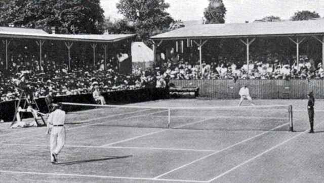 Wimbledon final 1908 Gore-vs-Barret