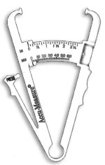 Axilla skinfold pinch measurement