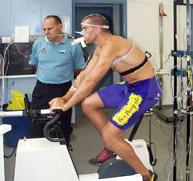 VO2max cycling test