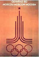 1980 Olympic Poster