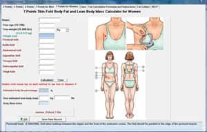 Fat Calculator Software screenshot