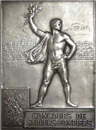 olympic medal for fire fighters