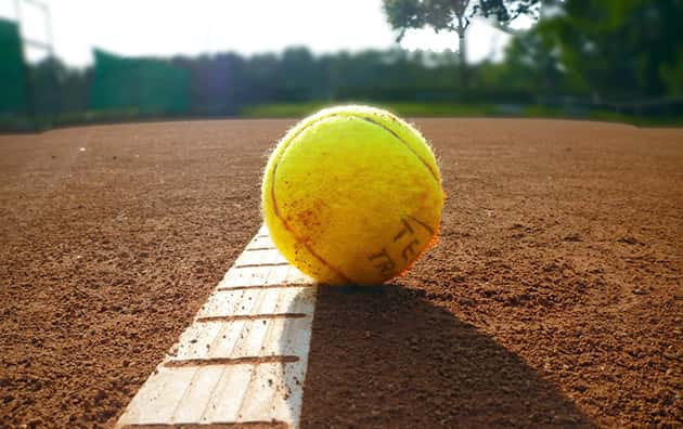 tennis ball line call