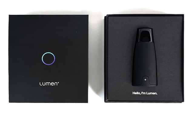 The lumen packaging is very stylish