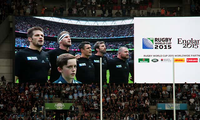 Argentina vrs The All Blacks at Wembley 2015
