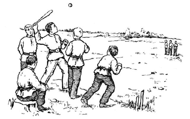 a game of Lapta