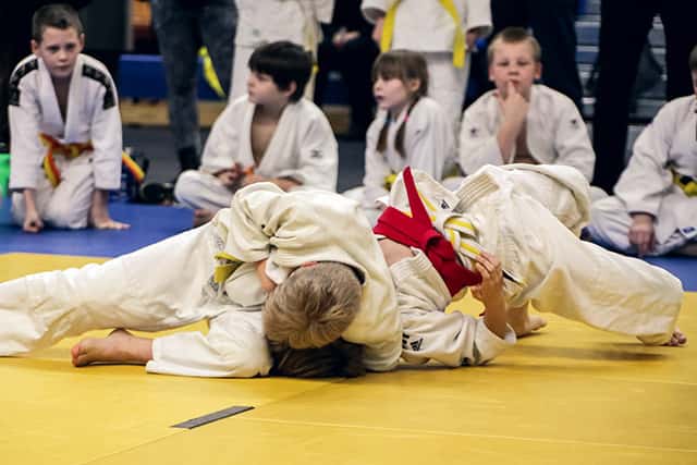 judo players