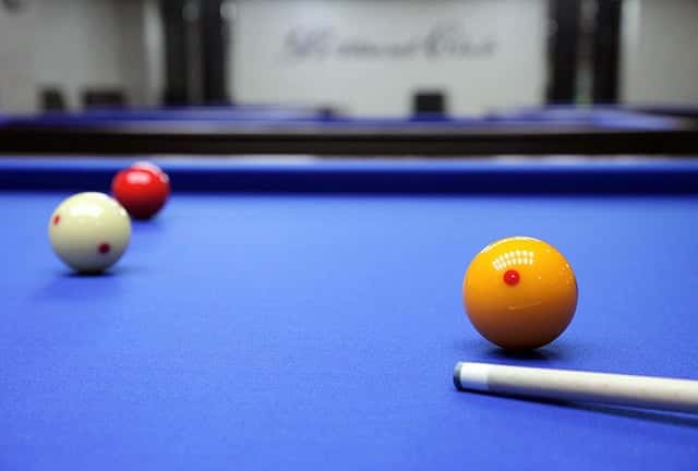 Billiards table