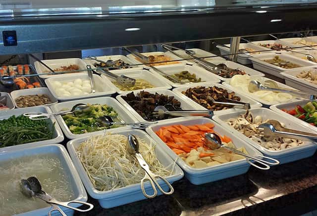 buffet selection