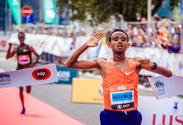 marathon race finisher 