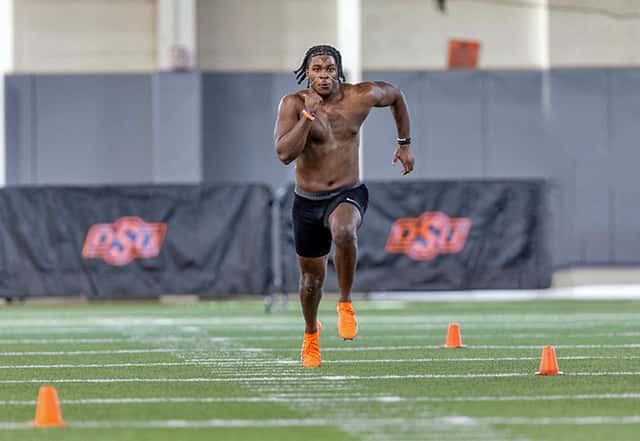 40 yard dash fitness test 