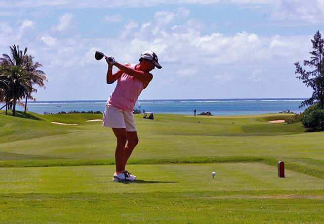 golf drive