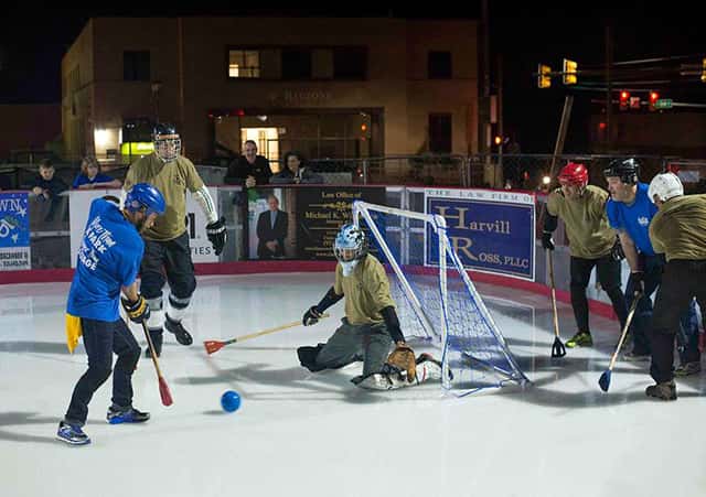 broomball game