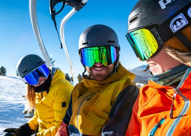 skiing goggles