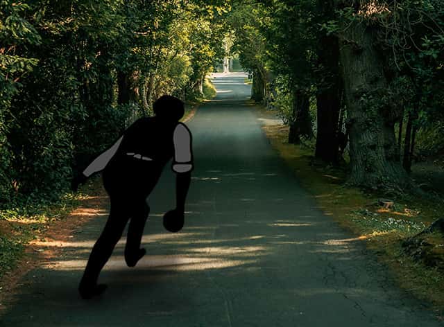 Irish Road Bowling