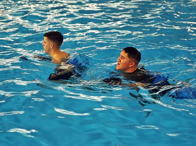 water running 