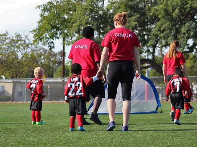 coaching kids