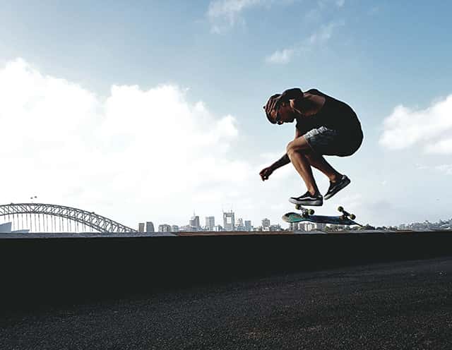 Skateboarding 
