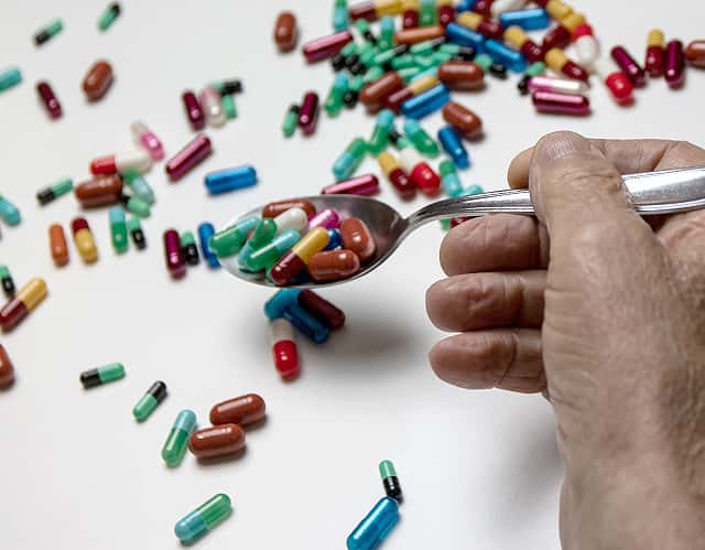 taking pills