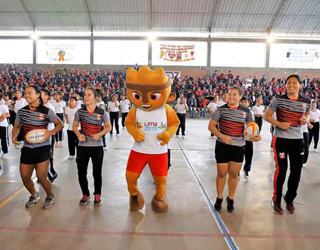 Rugby promotion for the 2019 Pan American Games in Lima