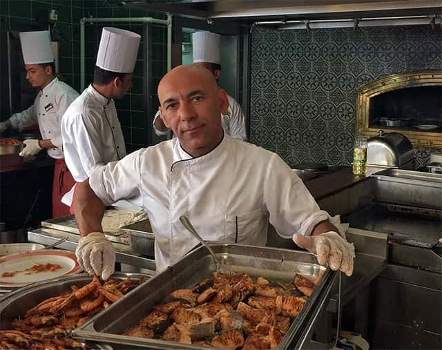 a chef