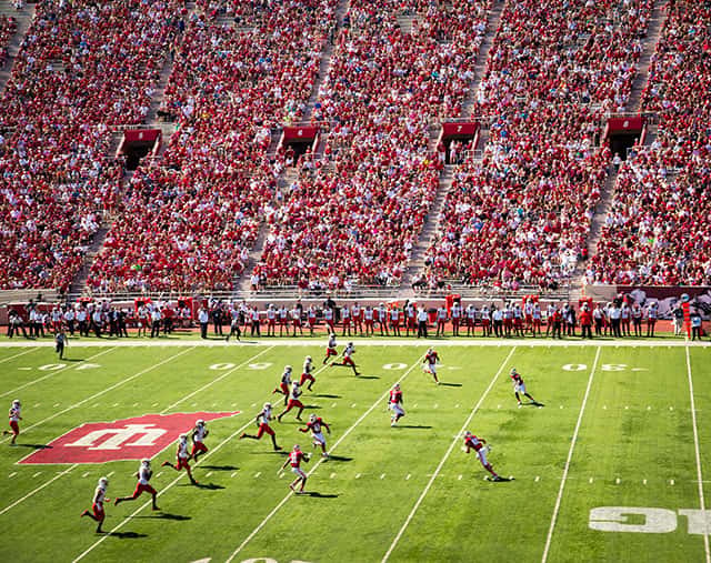 NFL Game and Crowd