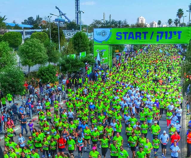 Tel Aviv Marathon Start