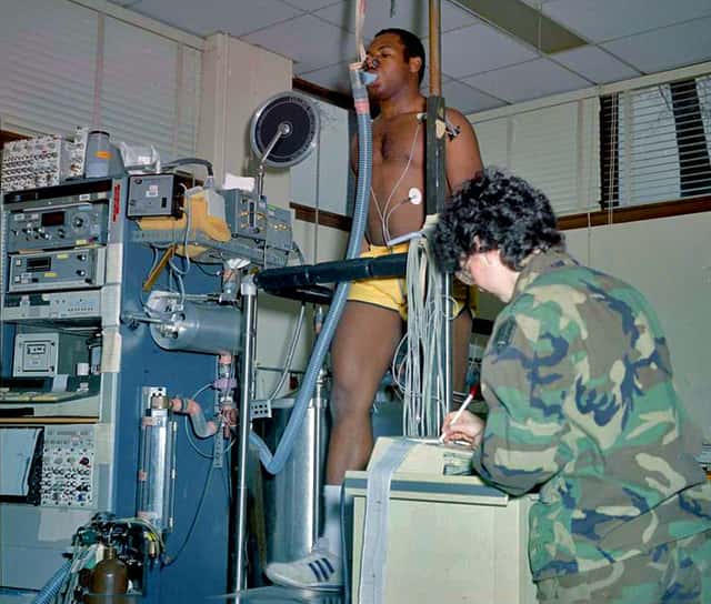 walking VO2max treadmill test