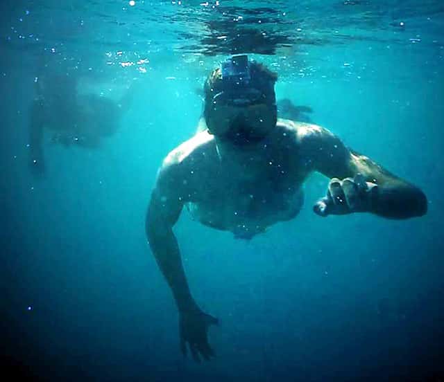 snorkelling