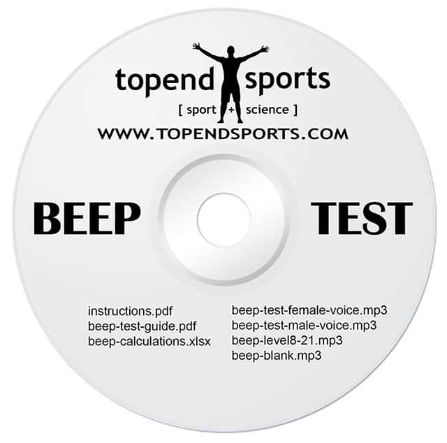 beep test cds for sale