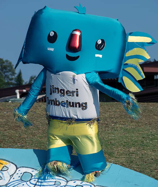 Borobi, the Blue koala