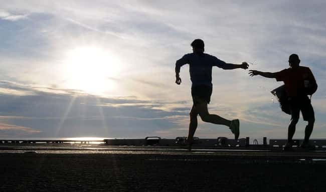 marathon race finish