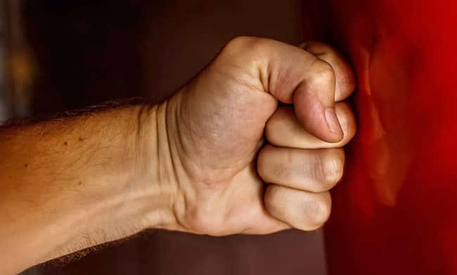 punching without a glove