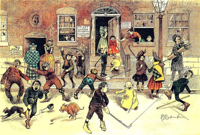 street golf